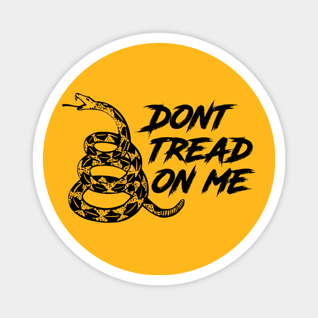 Don't Tread on Me - Retro Magnet by The Libertarian Frontier 